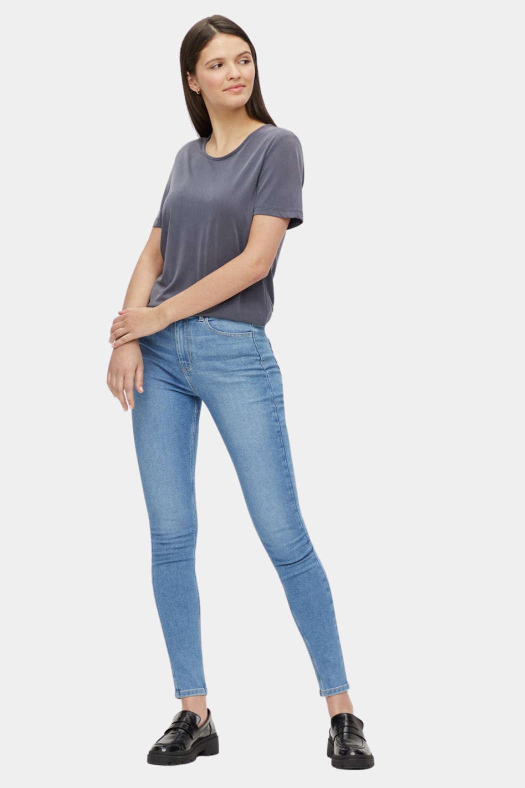 PCHighfive flex skin jeans