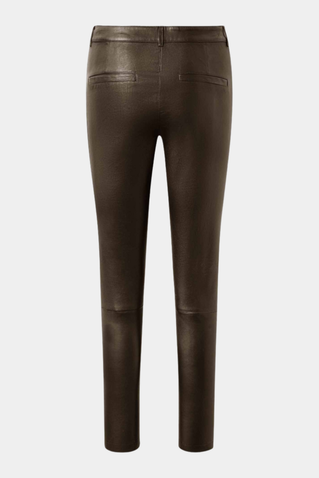 stretch pants dark brown, 14256