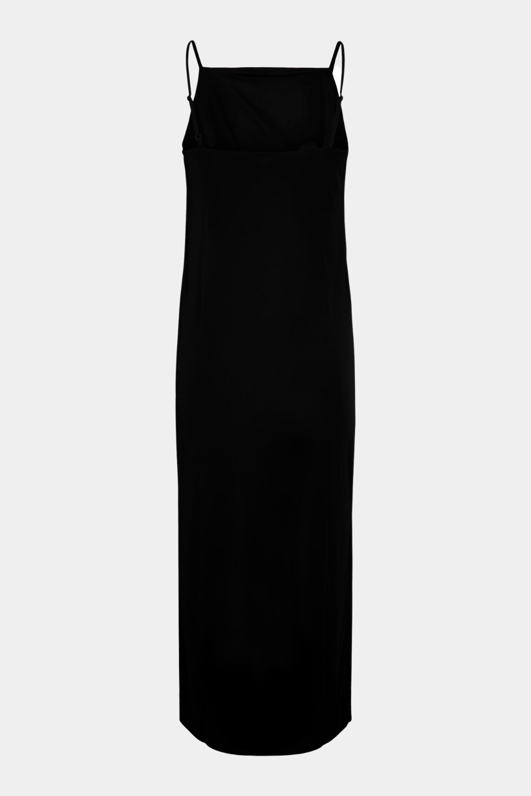 PCKatelynn strap midi dress, black