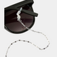 solbriller, suglass, chain, kæde, sikkerhed, fin, smuk, elegant, klassisk, feminin, cool, rå, sej, guld, sølv