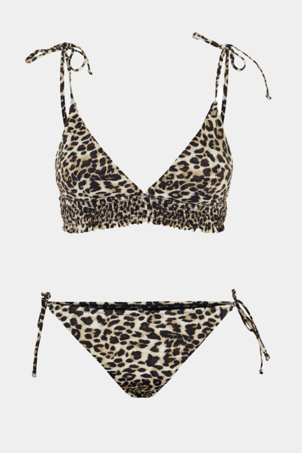 Pieces - PCVeronica bikini-set, leopard Butik
