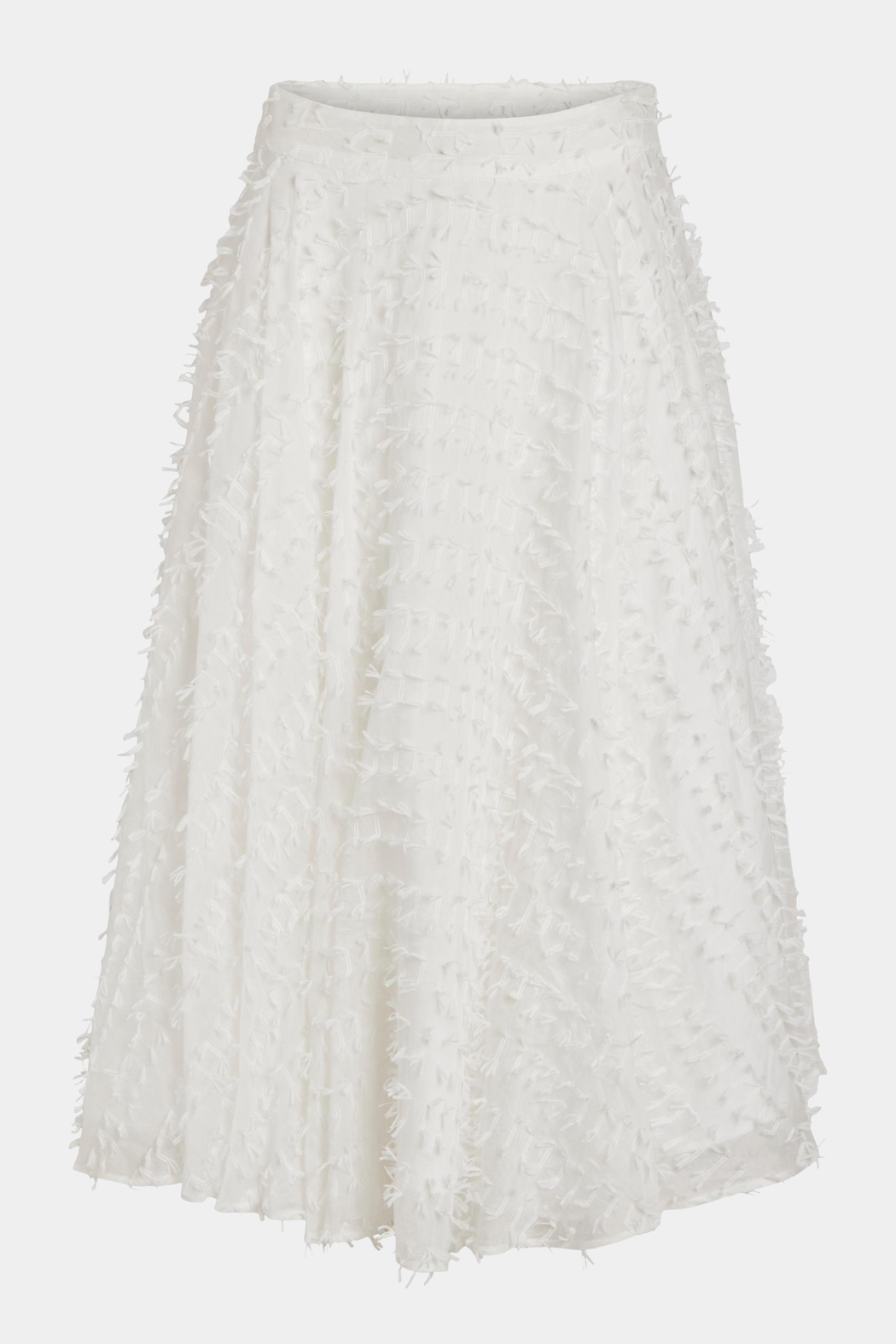 nederdel, skirt, midi, maxi,s trut, fyldig, frynser, fringe, hvid, white, elegant, fin, feminin, detaljer, fjer, feather, konfirmation, konfirmand, kvinde, dame, woman, pige
