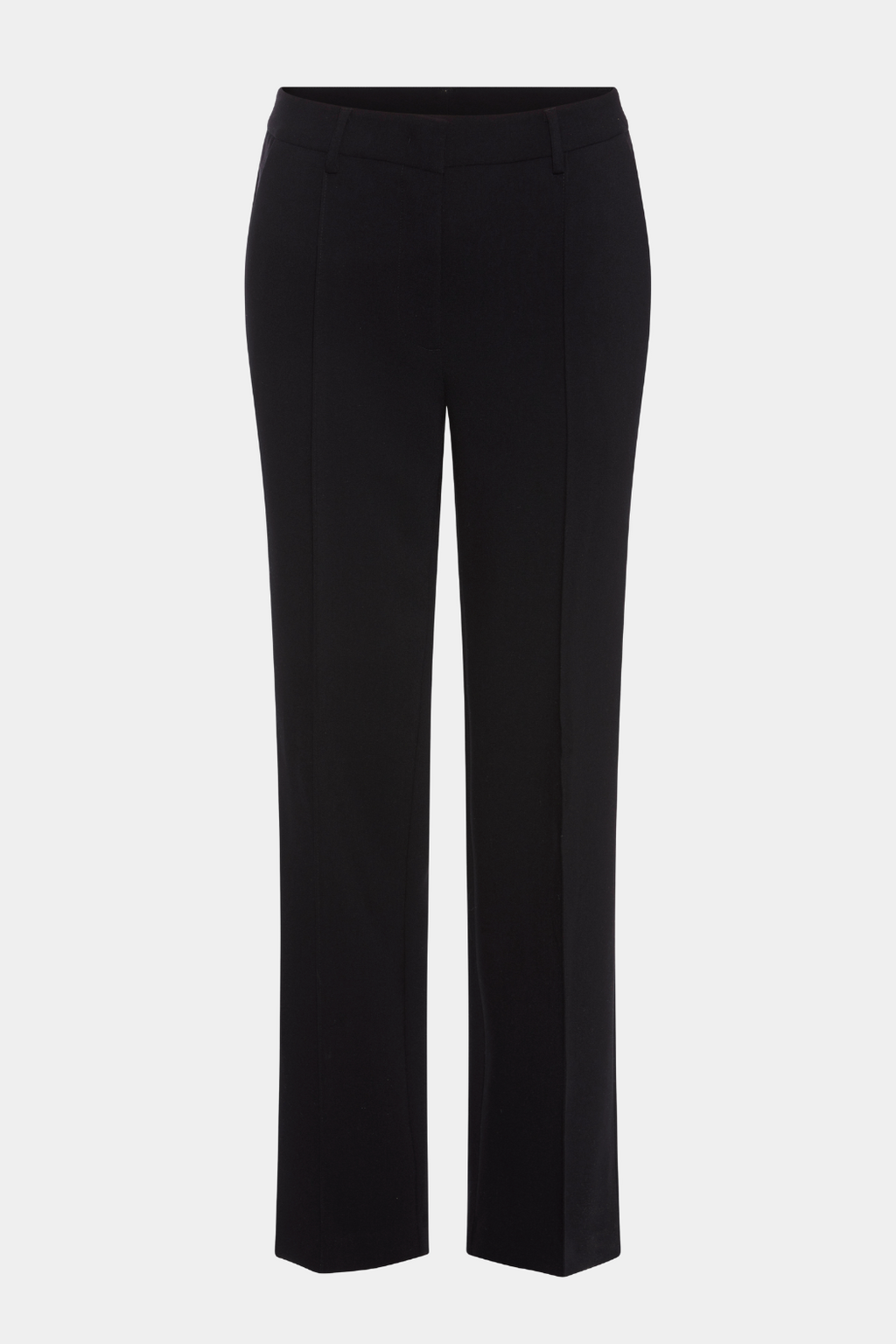 buks, pant, klassisk, bred, vid, vidde, pressefold, sort, black, work, business, arbejde, basis, basic, simpel, elegant, feminin, hverdag, fest, kvinde, dame, woman